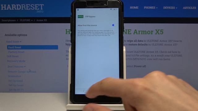 How to Skip FRP in ULEFONE Armor X5 – Bypass Google Verification смотреть онлайн