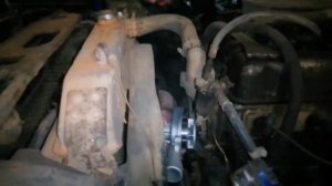 Снова ремонт... уаз-сила, но не всегда! Меняем помпу.