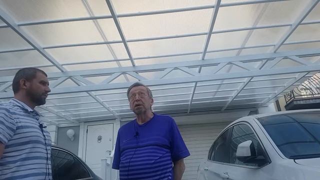 Отзыв о ООО ЦЕХ. Навесы, металлоконструкции. navesm.ru смотреть онлайн