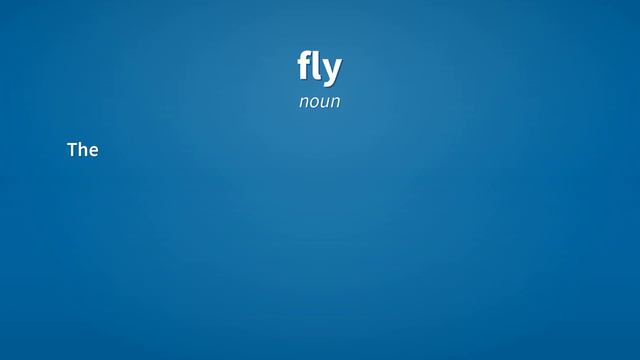 Fly | Meaning of fly смотреть онлайн