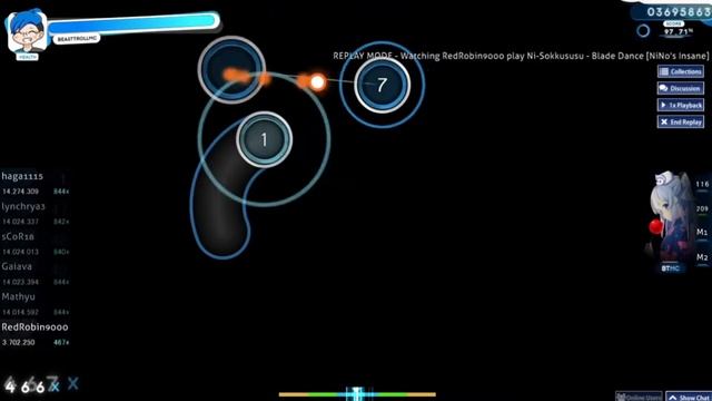 Blade Dance Ni-Sokkususu / 精霊使いの剣舞 4.61⭐️ Fullcombo смотреть онлайн