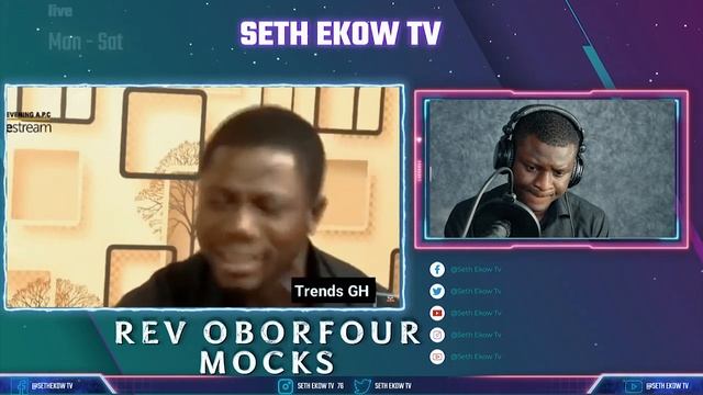 REV OBORFOUR MOCKS?? THE LATE EVANGELIST ODURO ???? //LET'S REACT смотреть онлайн