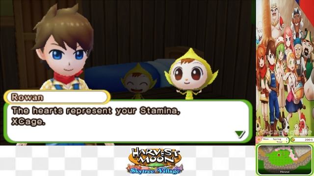 Harvest Moon Skytree Village - Gameplay Walkthrough Part 1 - First 30 Minutes [ 3DS ] смотреть онлайн