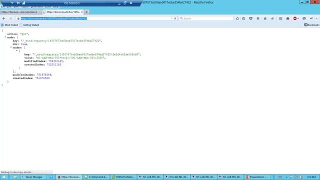 etcd 2.0 cluster with proxy on Windows 2012 смотреть онлайн