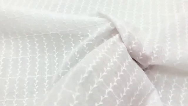 Шитье "Мелкие вышитые веточки", цв.молочный, ш.1.48м, батист, хлопок.-100%,110гр/м.кв АРТ 8834 смотреть онлайн