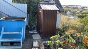 Летний душ с подогревом и предбанником своими руками! Отличный вариант для дачи если нет бани.