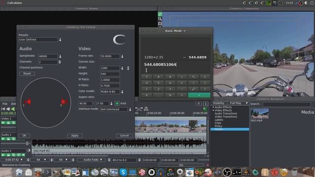 Cinelerra Demo смотреть онлайн