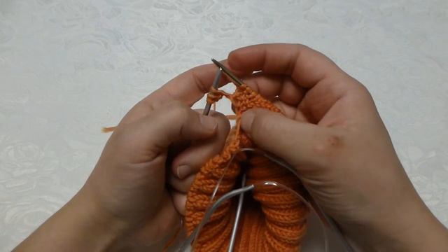 Strikk halsvarmer / pullover skjerf til barn, steg for steg. смотреть онлайн