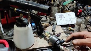 Синхронный включатель пылесоса от превмо инструмента.?