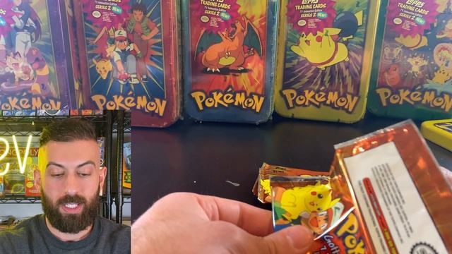 *CHARIZARD IS FINALLY MINE!* 20 Year Old Vintage Pokemon Cards Opening! смотреть онлайн