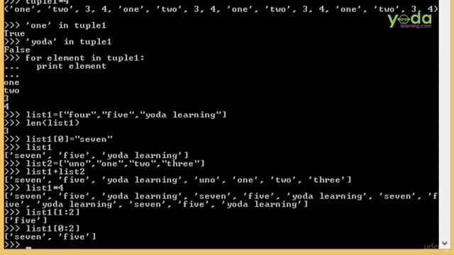 Introduction with important built in types in python Part B смотреть онлайн