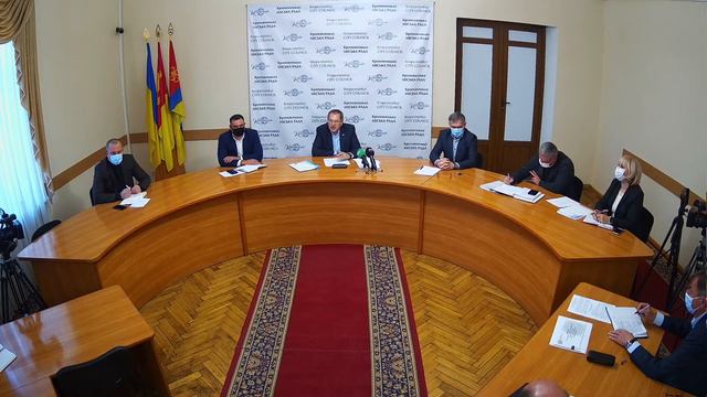 11.10.2021 Апаратна нарада міського голови. Камера 1. смотреть онлайн