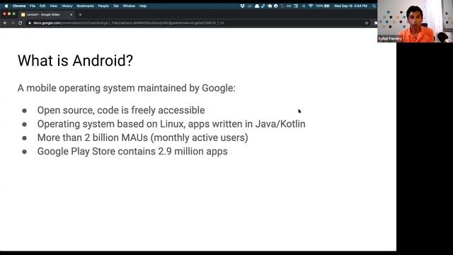 Android Dev - Lecture 1 - Why/What/How Android смотреть онлайн