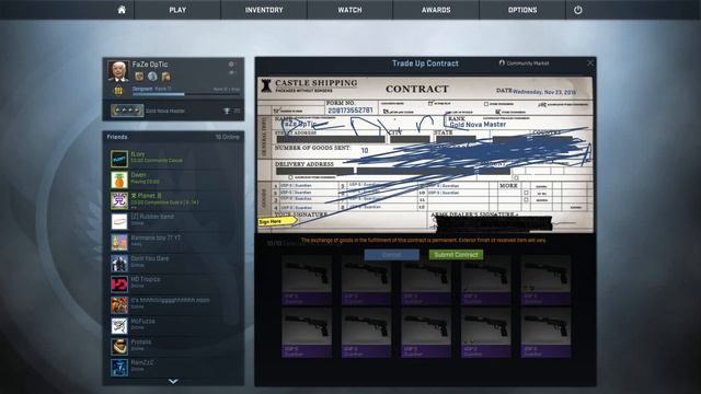 BIGGEST CSGO TRADEUP RIP ;( смотреть онлайн