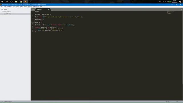 [PHP] Créer un système de pagination смотреть онлайн