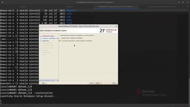 Oracle Database 21c RAC on RHEL 8 смотреть онлайн