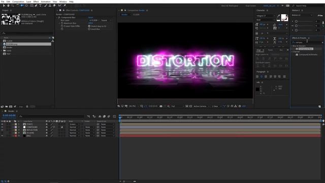 Electric Neon Effect Tutorial | After Effects | 3D Floor Reflection | Saber Plugin смотреть онлайн