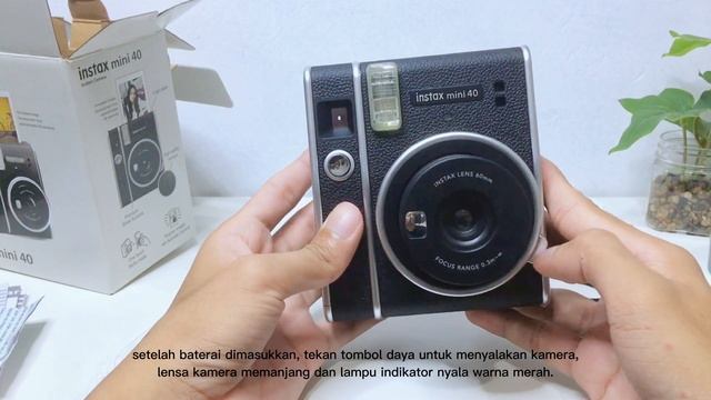 Unboxing FUJIFILM Instax Mini 40 | Review Instax Mini 40 Indonesia смотреть онлайн