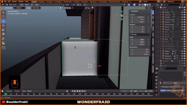BLENDER + UNREAL ENGINE: create a CABIN | cabin series 2/3 смотреть онлайн