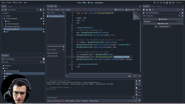 NavigationAgent & Pathfinding Using NavigationServers In Godot 4.0 смотреть онлайн