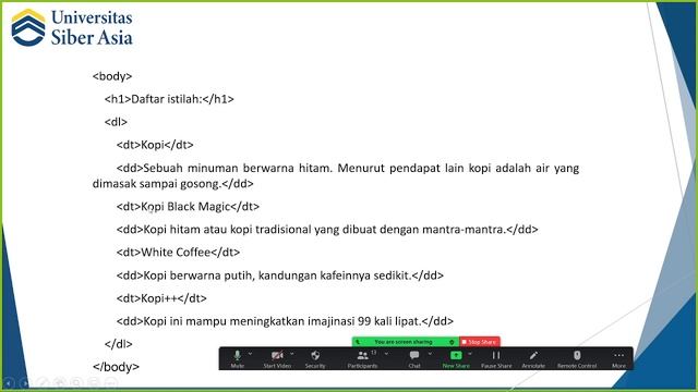 Pemrograman Web I - Pertemuan 7 смотреть онлайн