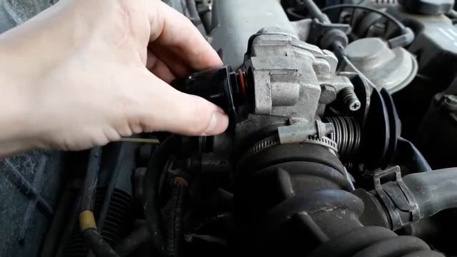 Chevrolet Lanos (Шевроле ланос) замена РХХ, регулятор холостого хода, снятие и чистка!!!