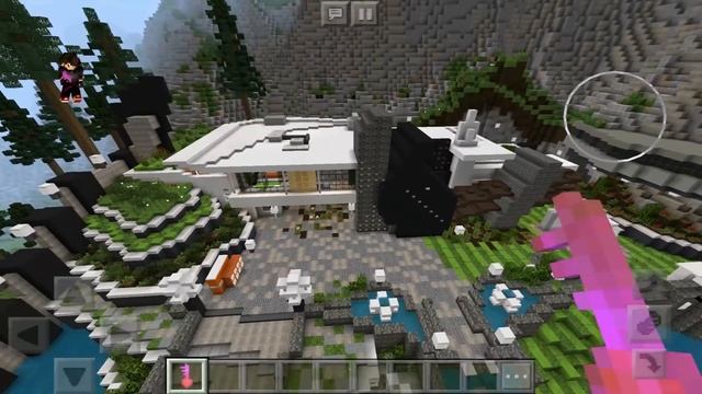 Minecraft : How To Make a Portal to the $24M Hillside Mansion Dimension смотреть онлайн