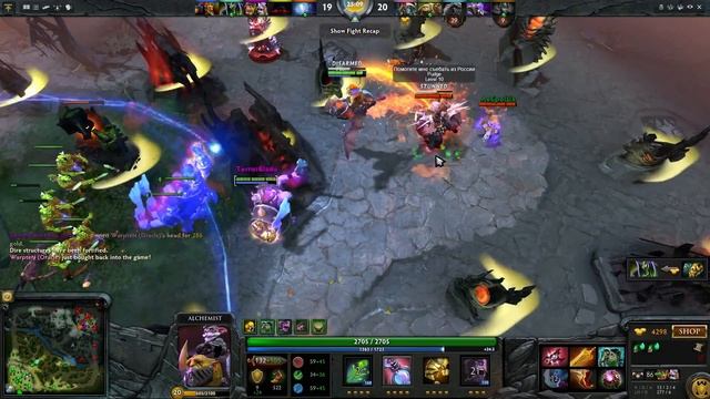 Miracle- Alchemist 25/7/5 K/D/A 842 XPM 1178 GPM 362/6 LH/DN смотреть онлайн