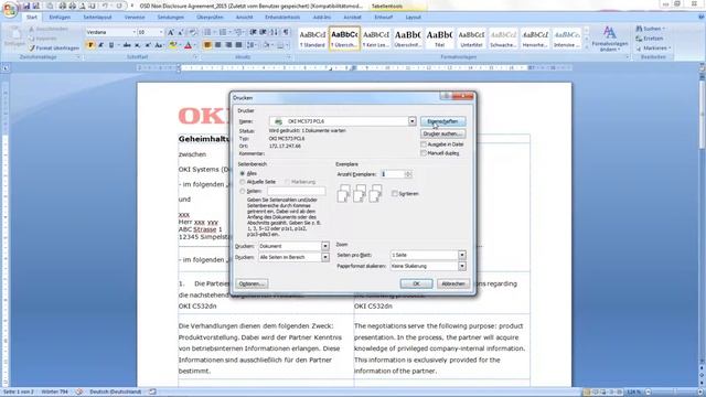 Privatdruck mit OKI MC573: Passwort geschützt drucken смотреть онлайн