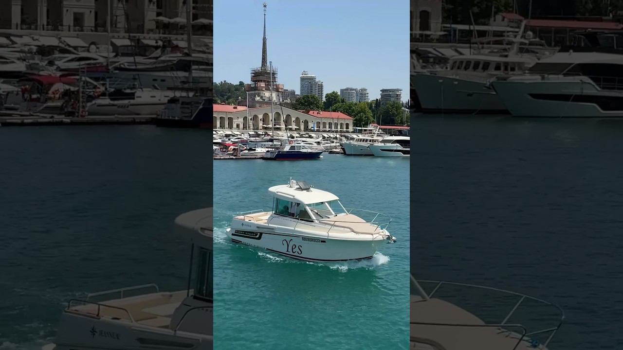 Сочи. Вид с моря и с берега смотреть онлайн