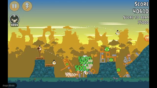 Angry Birds Mighty League: Stone League Gameplay (All Levels) смотреть онлайн