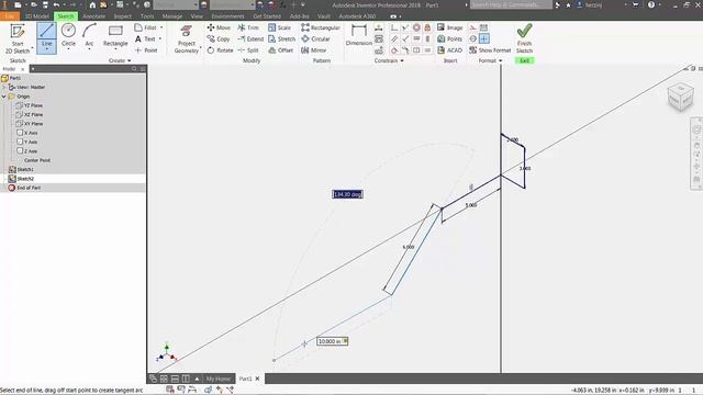 Inventor 101: Sweep Command смотреть онлайн