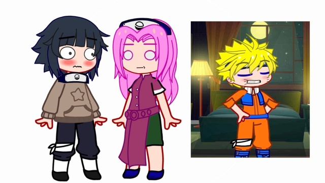 Past Naruto + Team 7 friends react to Naruto || Gacha Club смотреть онлайн