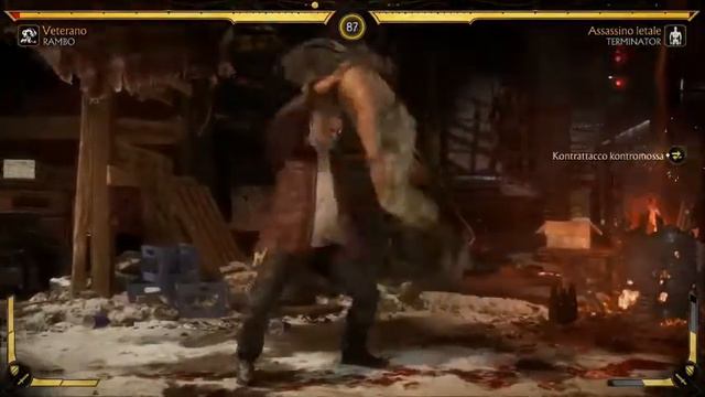 MORTAL KOMBAT 11 ULTIMATE - RAMBO VS TERMINATOR EPIC FIGHT VERY HARD - #MK11Ultimate смотреть онлайн