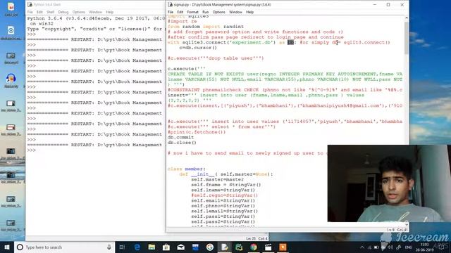 Python mini project tutorial-3 Squlite3 connection code and more смотреть онлайн
