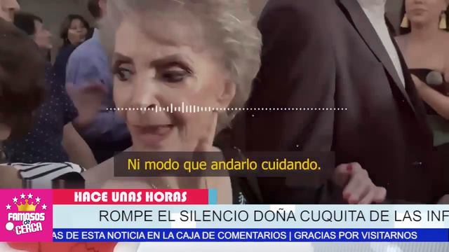 🔴😱 ¡ Doña Cuquita Revela 𝗧𝗢𝗗𝗢 𝗟𝗢 𝗤𝗨𝗘 𝗟𝗘 𝗔𝗚𝗨𝗔𝗡𝗧𝗢 a Vicente Fernandez ! 💥🔥 смотреть онлайн