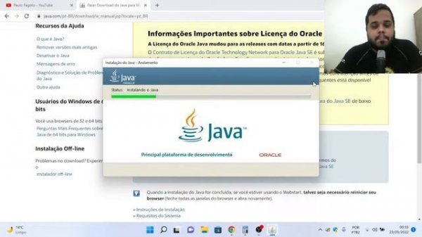 Java como instalar 2022 - Version 8 Update 333 (23 de maio, dia do Java)