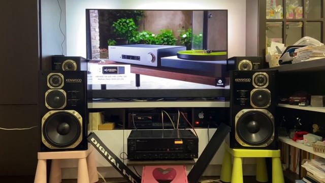KENWOOD LS-X700 + TRIO KA-990 смотреть онлайн