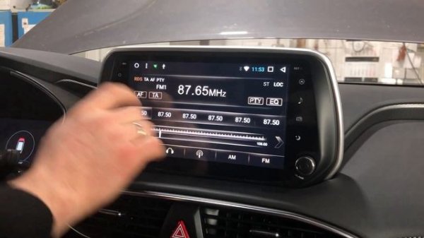 Штатная магнитола Хендай Санта Фе (Hyundai Santa Fe)