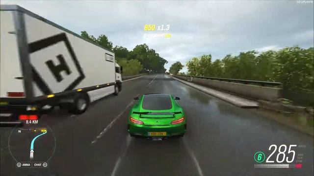 Forizon Horizon 4 On MacBook Pro 16 Inch I9 | Mercedes Benz AMG GTR Gameplay