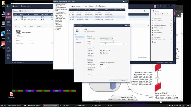 6-Check Point CCSA Lab - Working with ClusterXL смотреть онлайн