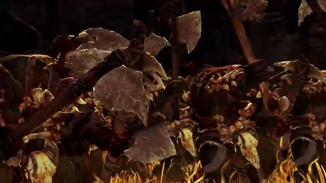 Dancing Orcs: Wurrzag Battle Dance - Total War WARHAMMER Cinematic Battle Machinima смотреть онлайн