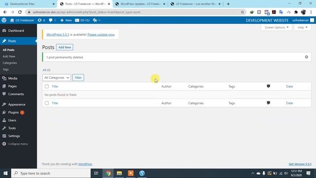 WordPress dashboard and Post menu for Beginners | WordPress Tutorial | For Beginners 2020 | ???✌? смотреть онлайн