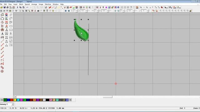 Wilcom In Hindi Tutorial 11 How to use Duplicate and Mirror command смотреть онлайн