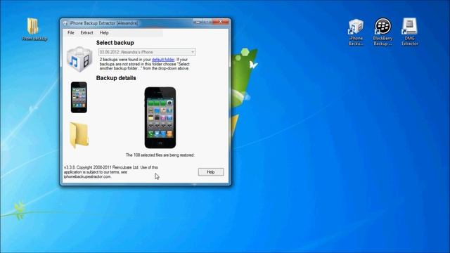 How to extract iPhone, iPod or iPad backup data with iPhone Backup Extractor - Expert Mode смотреть онлайн