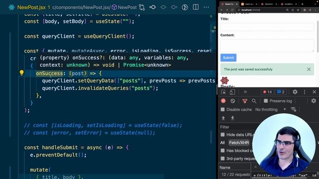 React-Query Mutations Tutorial | Actualizar datos del servidor de forma simple y eficiente ? смотреть онлайн