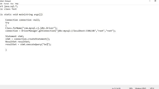 JDBC Connectivity смотреть онлайн