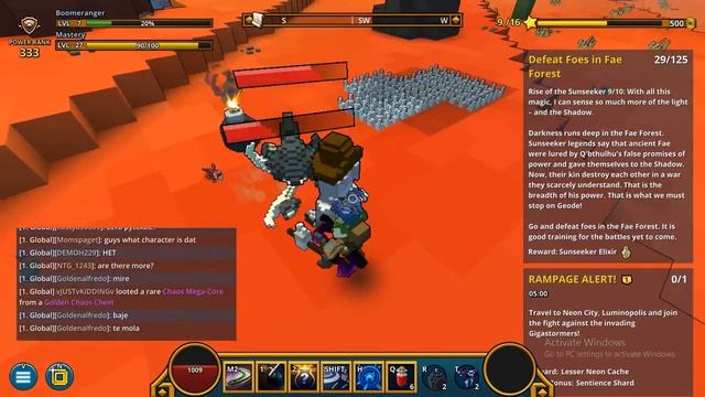 Trove Heroes Playing