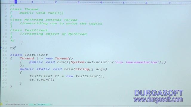 Corejava || Inner class смотреть онлайн