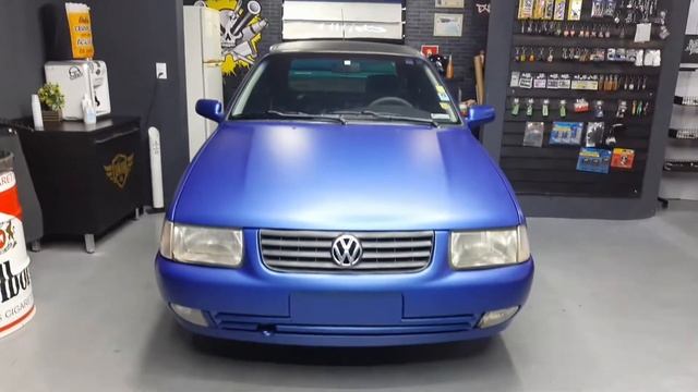 DOSE DUPLA DE SANTANA / ENVELOPAMENTO EM AZUL FOSCO ALLTAK / VINYL WRAP VW смотреть онлайн